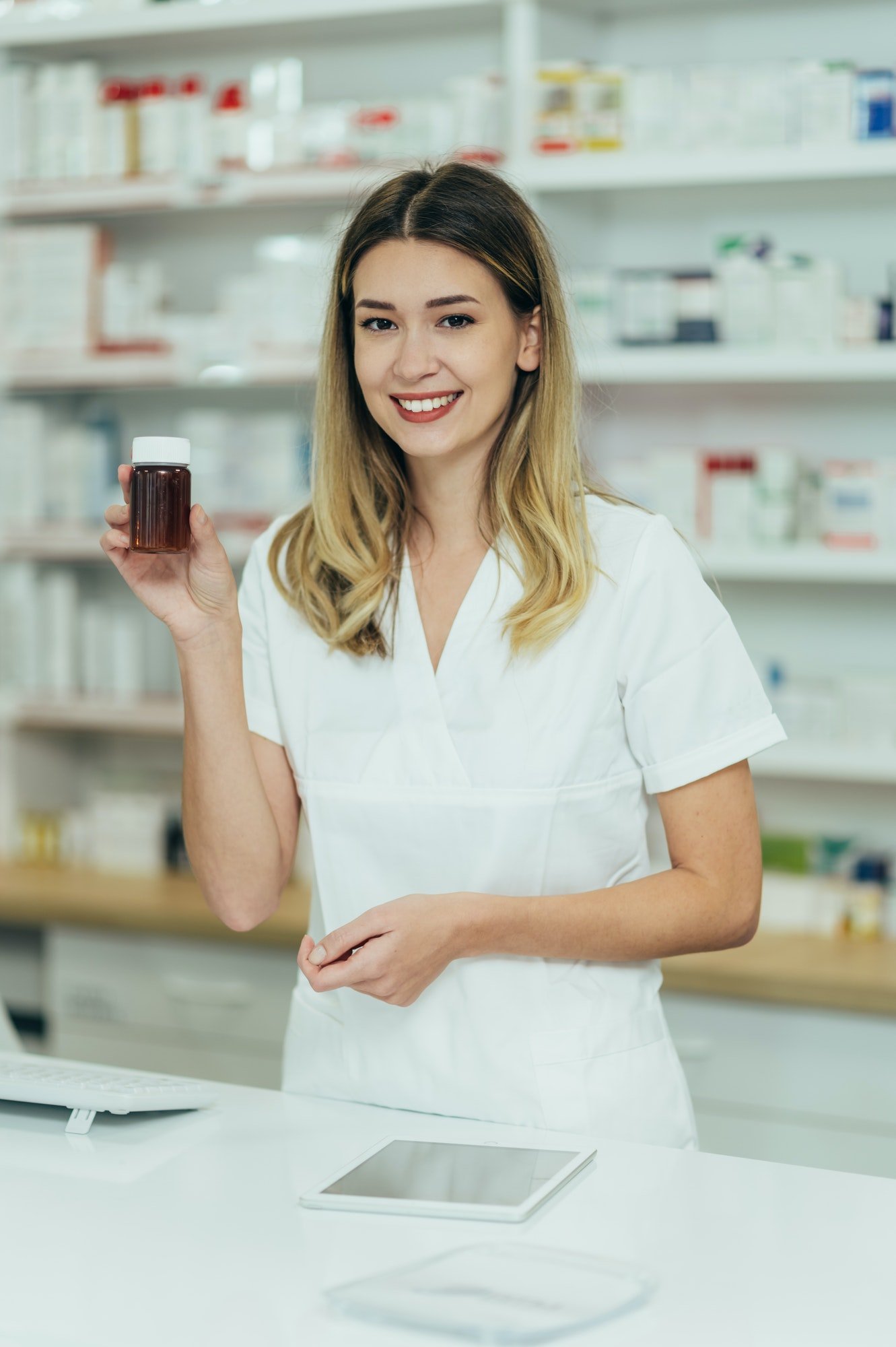 Healthcare professional assisting a patient